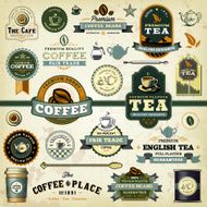 Coffee &amp; Tea Labels N2