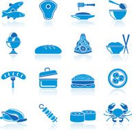 Different kind of food icons N5