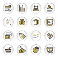 &quot;Letro&quot; Icon Series - Business Financial