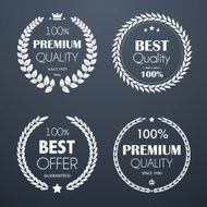 Premium quality vintage laurel wreaths