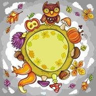 Autumn round planet N2