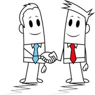 Square guys-Shake hands N2