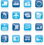 Shipping and Logistics Icons N14