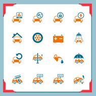 car service icons N10
