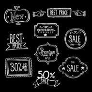 Vintage Sales Labels - Doodles N2