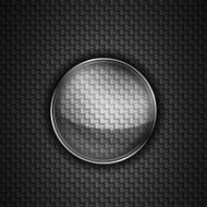 Vector carbon texture and transparent symbol