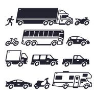 Vehicle Transportation Symbols