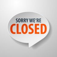 closed 3d Speech Bubble N2