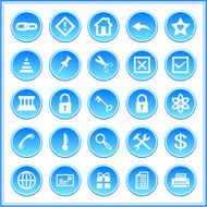 Icon set 008 Vector