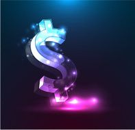 Vector shiny business background