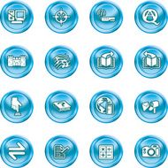 Internet or Computing Icon Set N6