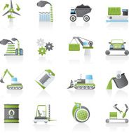 different kind of business and industry icons N5