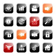 Web and Internet icons - glossy series N2