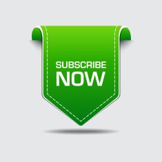 Subscribe Now Label Icon Set N3