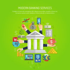 Banking Concept Flat N2