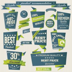 Set of retro product recommendations N22