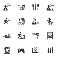 Hotel Services and Facilities Icons - Set 2 N2