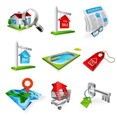 Real Estate Icon Set N10