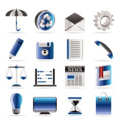 Business and Office Internet Icons N9