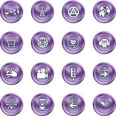 Internet And Computing Media Icons N2