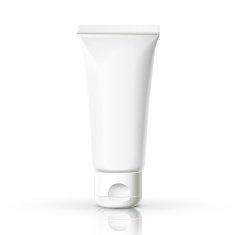 3d vector blank cosmetic tube