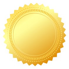 Blank gold certificate