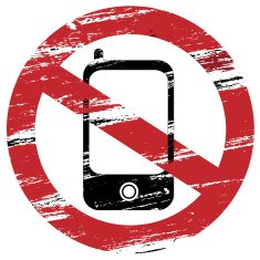 Mobile Phones Prohibited