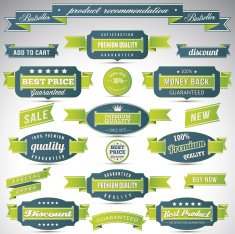 Set of retro product recommendations N31