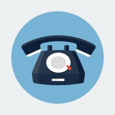 Phone flat icon
