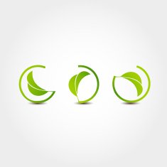 Leaf nature icons N4