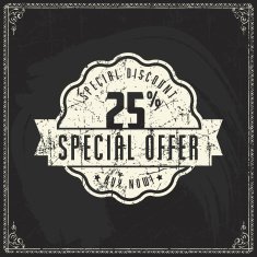 Sale discount price chalk lettering N23
