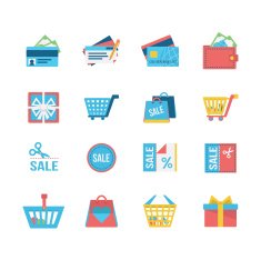 Shopping Icons N426