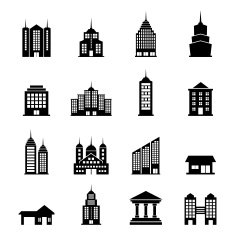 Building Black and White set 9