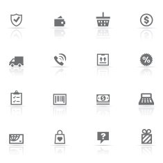 Icon Set Shopping N8