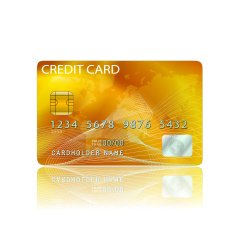 Credit Card Icon Isolated on white N4