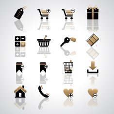 Shopping Icons N438