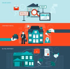 Real Estate Banner Set