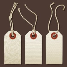blank textured price tags N2