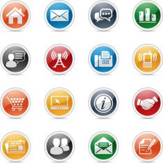 web and communication Icons N11