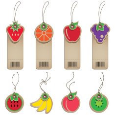 Cardboard Fruit Labels