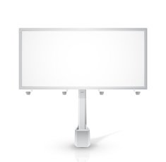 White billboard