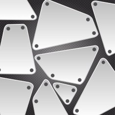 Metal background vector illustration N3