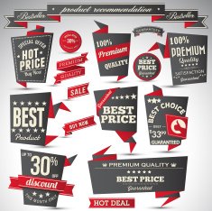 Set of retro product recommendations N35