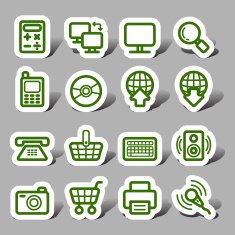 Website and internet icons N32