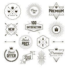 Hipster Badges N2