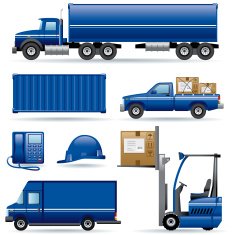 Icon Set Logistic N19