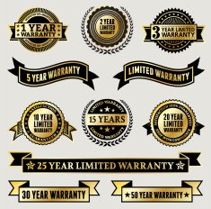 Limited Warranty Badge Collection N7