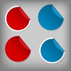 Set of Sale Tags Vector illustration N9