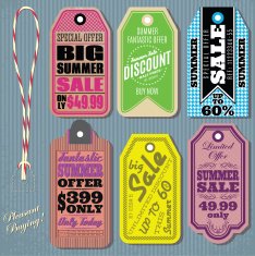 set of templates for Summer Sale N2