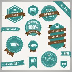 Vintage Badges N14